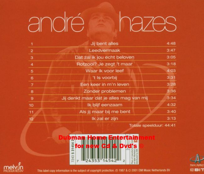 Andre Hazes - Jij bent alles - Dubman Home Entertainment